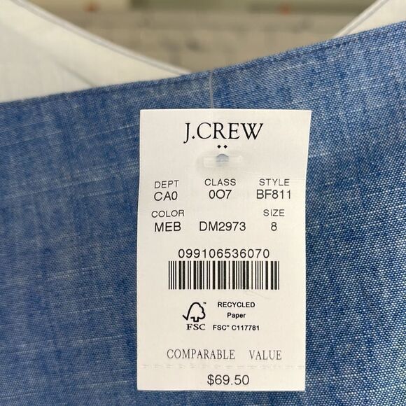 J.Crew Factory Chambray Cami - Picture 8 of 8